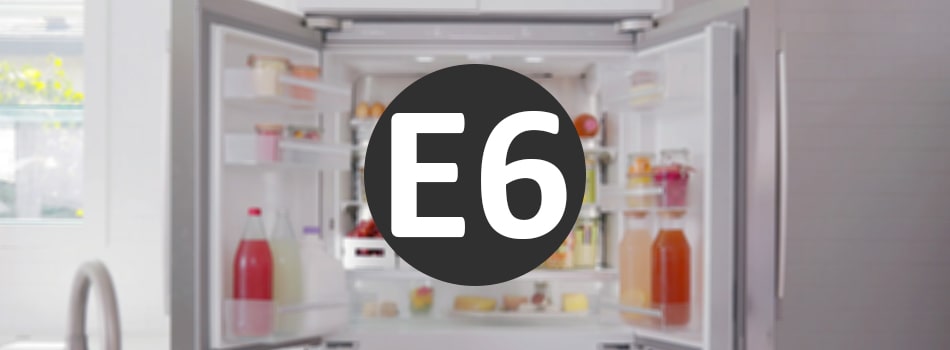 خطا E6: بروز نوسان دما در یخچال فریزر