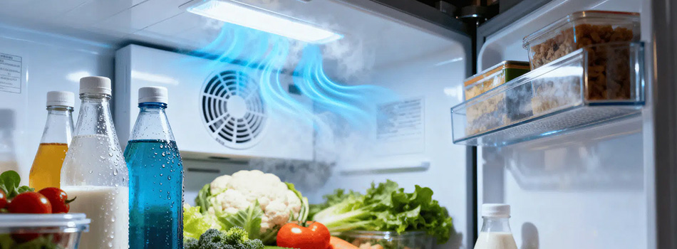 یخ زدن دریچه دمپر هوا